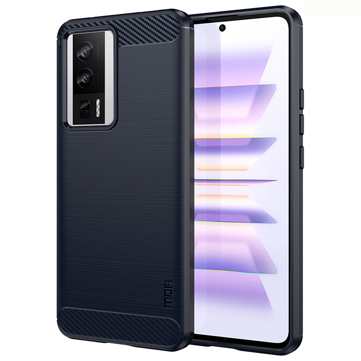MOFI JK TPU Series-1 for Xiaomi Poco F5 Pro 5G Redmi K60 Pro 5G K60 5G Carbon Fiber Phone Case Anti-scratch Brushed TPU Back Cover MOFI JK TPU Series-1 for Xiaomi Poco F5 Pro 5G Redmi K60 Pro 5G K60 5G Carbon Fiber Phone Case Anti-scratch Brushed TPU Back Cover